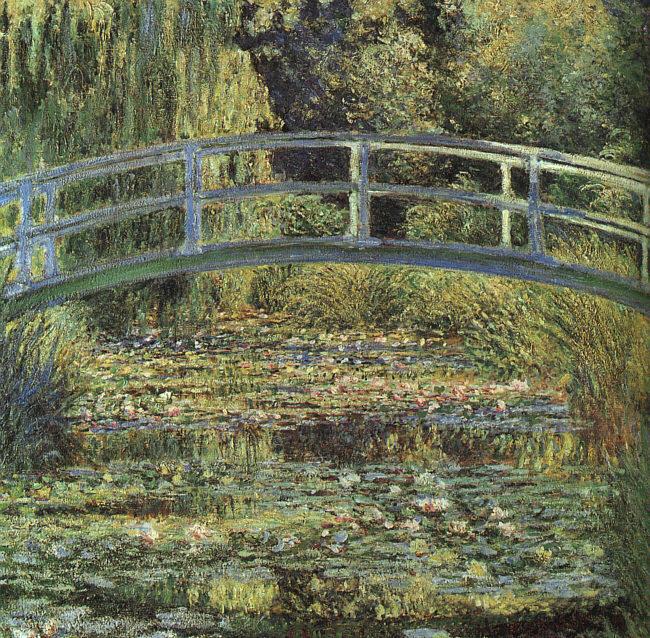 Claude Monet Waterlilies and Japanese Bridge Germany oil painting art